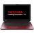 Laptop Toshiba PSKTWE-02K00DG6, Intel Celeron, 4 GB, 500 GB, Free DOS, Rosu