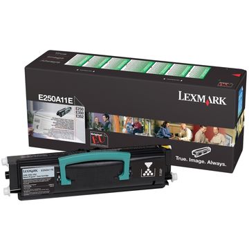 Lexmark Toner E250A11E, Negru