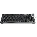 Tastatura A4tech KR-750, USB, Office, Negru