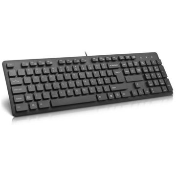 Tastatura Delux KA150U, USB, Negru