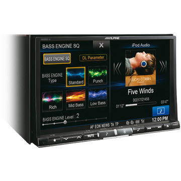 Sistem multimedia auto Alpine, X800D-U, 8 inch, Bluetooth, Negru