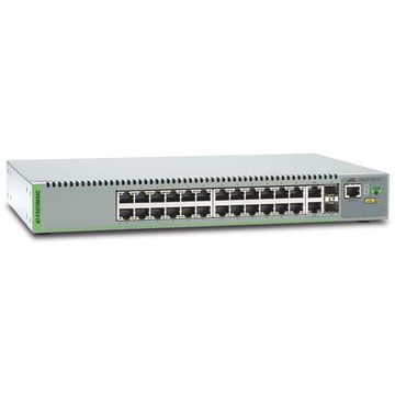 Switch Allied Telesis AT-FS970M/24C-50, 24 porturi FastEthernet, 2 porturi combo, Rackabil, Stackabil
