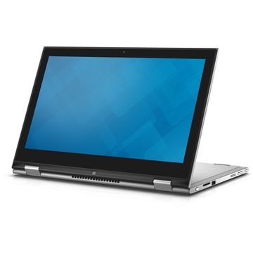 Laptop Dell Inspiron 7348, Intel Core i5, 8 GB, 500 GB + 8 GB SSH, Microsoft Windows 8.1, Argintiu