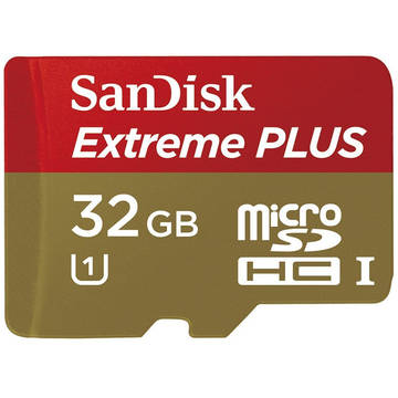 Card de memorie SanDisk SDSDQX-032G-U46A, 32GB, MicroSDHC, ExtremePlus