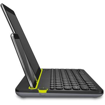 Tastatura Logitech K480,   Bluetooth, Compatibila cu pana la 3 device-uri PC / Tableta / Smartphone