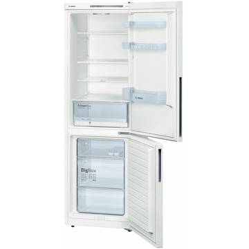 Combina frigorifica Bosch KGV36UW30, Low Frost, 309 l, Clasa A++, H 186 cm, Alb
