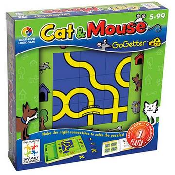 Joc Smart Games Gogetter soarecele si pisica, 5 ani +
