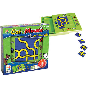 Joc Smart Games Gogetter soarecele si pisica, 5 ani +