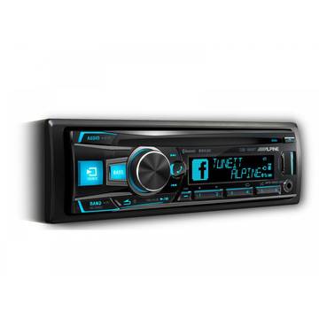 Player auto Alpine CDE-185BT, Bluetooth, USB, AUX, 4 x 50 W