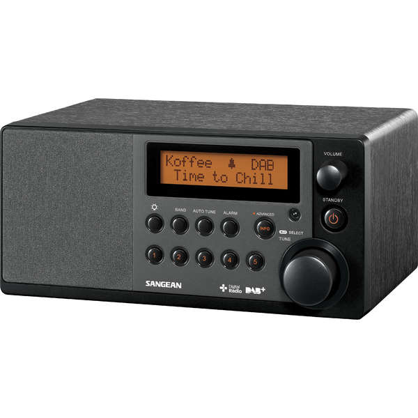 Radio Portabil Sangean, DDR-31 DAB+, FM, Negru