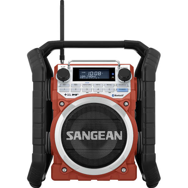 Radio Portabil Sangean U-4 Red DAB+ BT, FM, Rosu