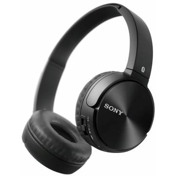Casti Sony MDRZX330BT, Bluetooth, Negru