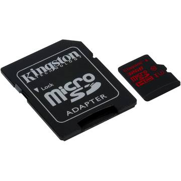 Card de memorie Kingston microSDHC UHS-I U3 32GB, Class 10