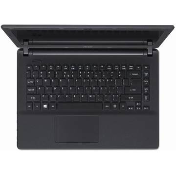 Laptop Acer ES1-411-P7B1 cu procesor Intel Pentium Quad Core N3540 2.16GHz, 14", 2GB, 500GB, Intel HD Graphics, Microsoft Windows 8.1, Bing, Negru