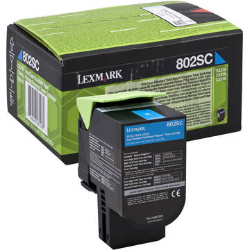 Lexmark Toner 80C2SC0, Cyan