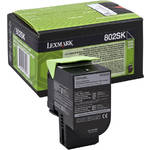 Lexmark Toner 80C2SK0, Negru