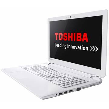 Laptop Toshiba Satellite L50-B-2DT cu procesor Intel Pentium Quad-Core N3540 2.16GHz, 15.6", 4GB, 500GB, Intel HD Graphics, Free DOS, Alb