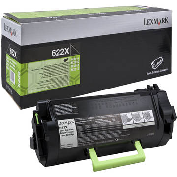 Lexmark Toner 62D2X00, Negru