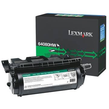 Lexmark Toner 64080HW, Negru
