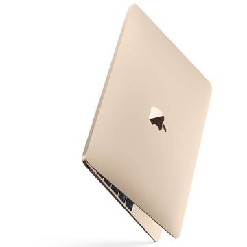 Laptop Apple MacBook 12 cu procesor Intel Dual Core M 1.10GHz, Broadwell, 12", Ecran Retina, 8GB, 256GB SSD, Intel HD Graphics 5300, OS X Yosemite, INT KB, Gold