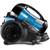 Aspirator Beko fara sac BKS1360C, 1.8 l, Tub telescopic metalic, 1200 W, Filtru HEPA, Negru/Albastru