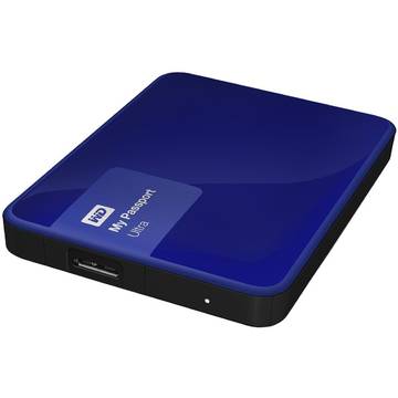 Hard Disk extern Western Digital My Passport Ultra 1TB, 2.5 inch, USB 3.0, Albastru