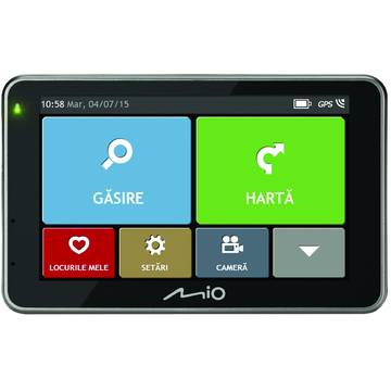 GPS Sistem de navigatie + camera auto integrata Mio Combo 5207 LM FEU, 5 inch