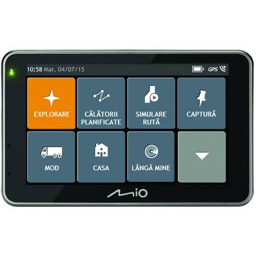 GPS Sistem de navigatie + camera auto integrata Mio Combo 5207 LM FEU, 5 inch