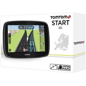GPS Tomtom Start 60, diagonala 6 inch, Harta Full Europe + Actualizari gratuite pe viata