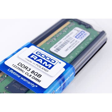 Memorie GoodRam GR1600D364L11S/4G, 4 GB, DDR3, CL11, 1600 MHz