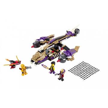 Set constructie Lego Ninjago Atacul elicopterului Condrai