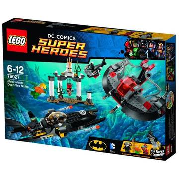 Set constructie Lego Super Heroes DC Comics Atacul din adancuri al lui Black Manta