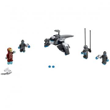Set constructie Lego Super Heroes Marvel Iron Man contra Ultron