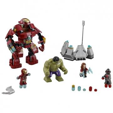 Set constructie Lego Super Heroes Marvel Lovitura Hulk Buster