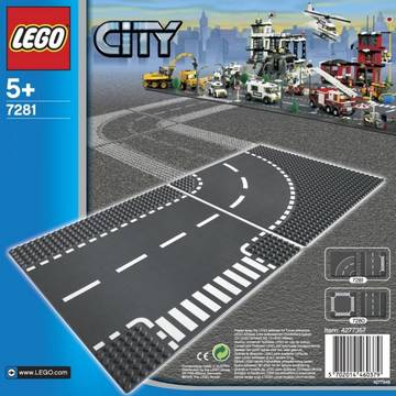 Set constructie Lego City  sosele curbe