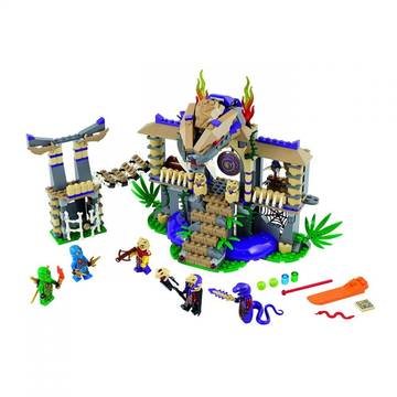Set constructie Lego Ninjago Intrarea in Templul serpilor