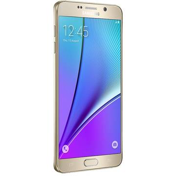 Telefon mobil Samsung N920 Galaxy Note 5, Dual Sim, 32GB, 4G, Auriu