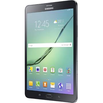 Tableta Samsung Tab S2 T715, procesor Octa-Core 1.9 GHz, 8 inch, 3 GB RAM, 32 GB, Wi-Fi, 4G, GPS, Bluetooth 4.1, Android 5.0.2 Lollipop, Negru