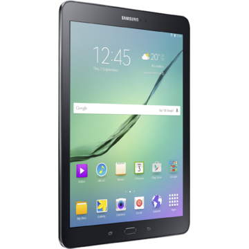 Tableta Samsung Tab S2 T810, procesor Octa-Core 1.9 GHz, 9.7 inch, 3 GB RAM, 32 GB, Wi-Fi, Bluetooth 4.1, GPS, Android 5.0.2 Lollipop, Negru