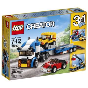 Set constructie Lego Creator Transportor de vehicule