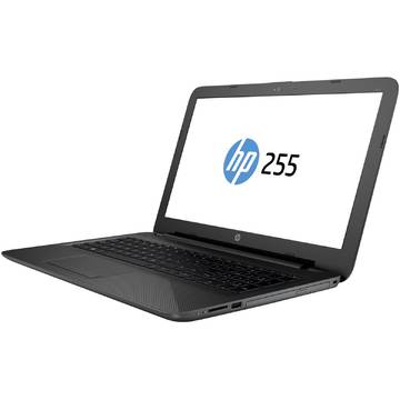 Laptop HP 255 G4, AMD E1-6015 1.40 GHz, 15.6 inch, 4 GB, 500 GB, Radeon R2, Free DOS, Negru