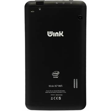 Tableta Wink iX7, Intel Atom Quad-Core Z3735G 1.3 GHZ, 7 inch IPS, 1 GB DDR3, 8 GB, Wi-Fi, Bluetooth 4.0, Android 4.4 KitKat, Negru