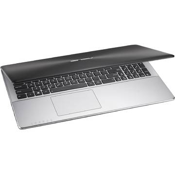 Laptop Laptop ASUS X550JK-XX166D, Intel Core i7-4710HQ 2.50 GHz, Haswell, 15.6 inch, HD, 8 GB, 1 TB, DVD-RW, nVIDIA GTX 850M 2 GB, Free DOS, Dark Gray