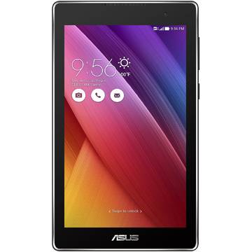Tableta Asus ZenPad C 7.0 Z170CG-1A054A, Intel Atom x3-C3230 Quad-Core 1.10 GHz, 7 inch, IPS, 1 GB RAM, 16 GB, Wi-Fi, 3 G, Negru