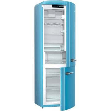 Combina frigorifica Gorenje ORK192BL, FrostLess, 326 l, Clasa A++, 194 cm, Albastru