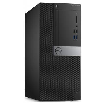 Sistem desktop Dell OptiPlex 5040 MT, Intel Core i7-6700, 8 GB, 500 GB, Linux