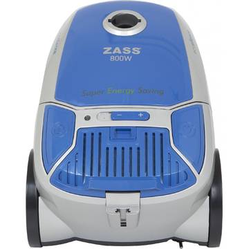 Aspirator Zass ZVC 12, 800 W, Gri / Albastru