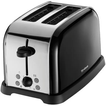 Toaster Trisa Retro Style 7333.42, 850 W, Negru / Argintiu
