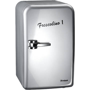Mini Frigider Trisa Frescolino 7708.03, 50 W, 17 litri, Argintiu