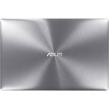 Laptop Asus UX501VW-FJ003T, Intel Core i7, 12 GB, 256 GB SSD, Microsoft Windows 10, Argintiu